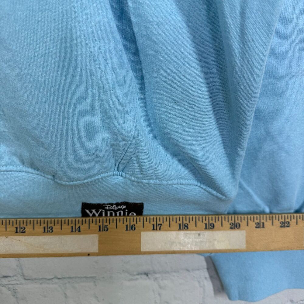 Winnie The Pooh Hoodie Women XL Blue Disney Collectible Run Outdoor Berry Sweet - Picture 8 of 11